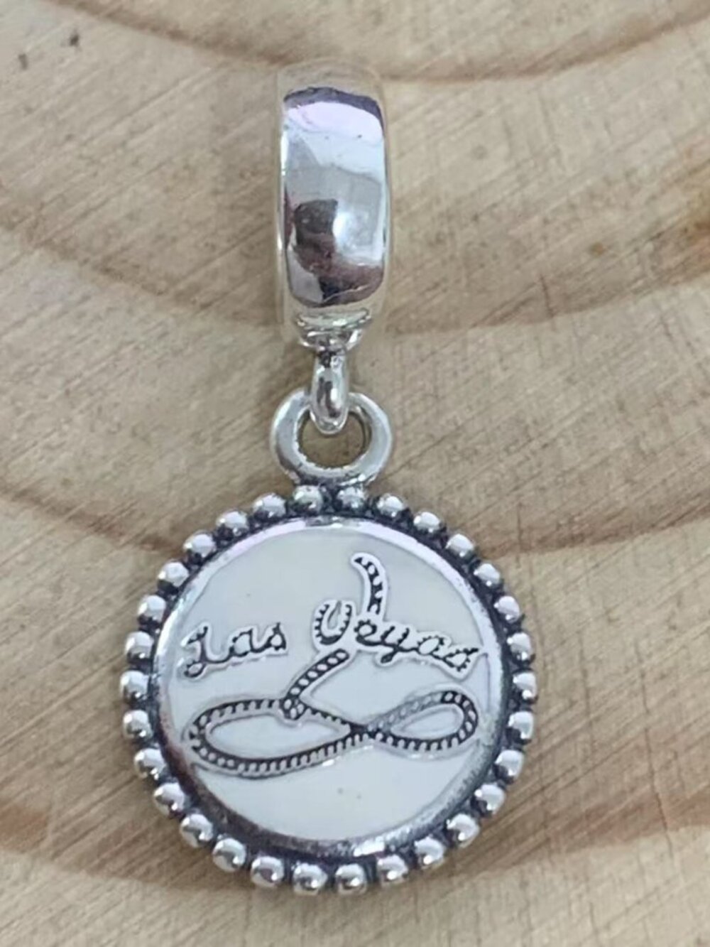 Pandora Las Vegas Dangle Charm Pendant, S925 Silver Jewelry